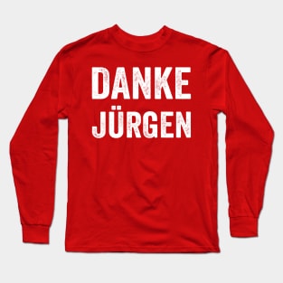 Danke Jurgen White Style Long Sleeve T-Shirt